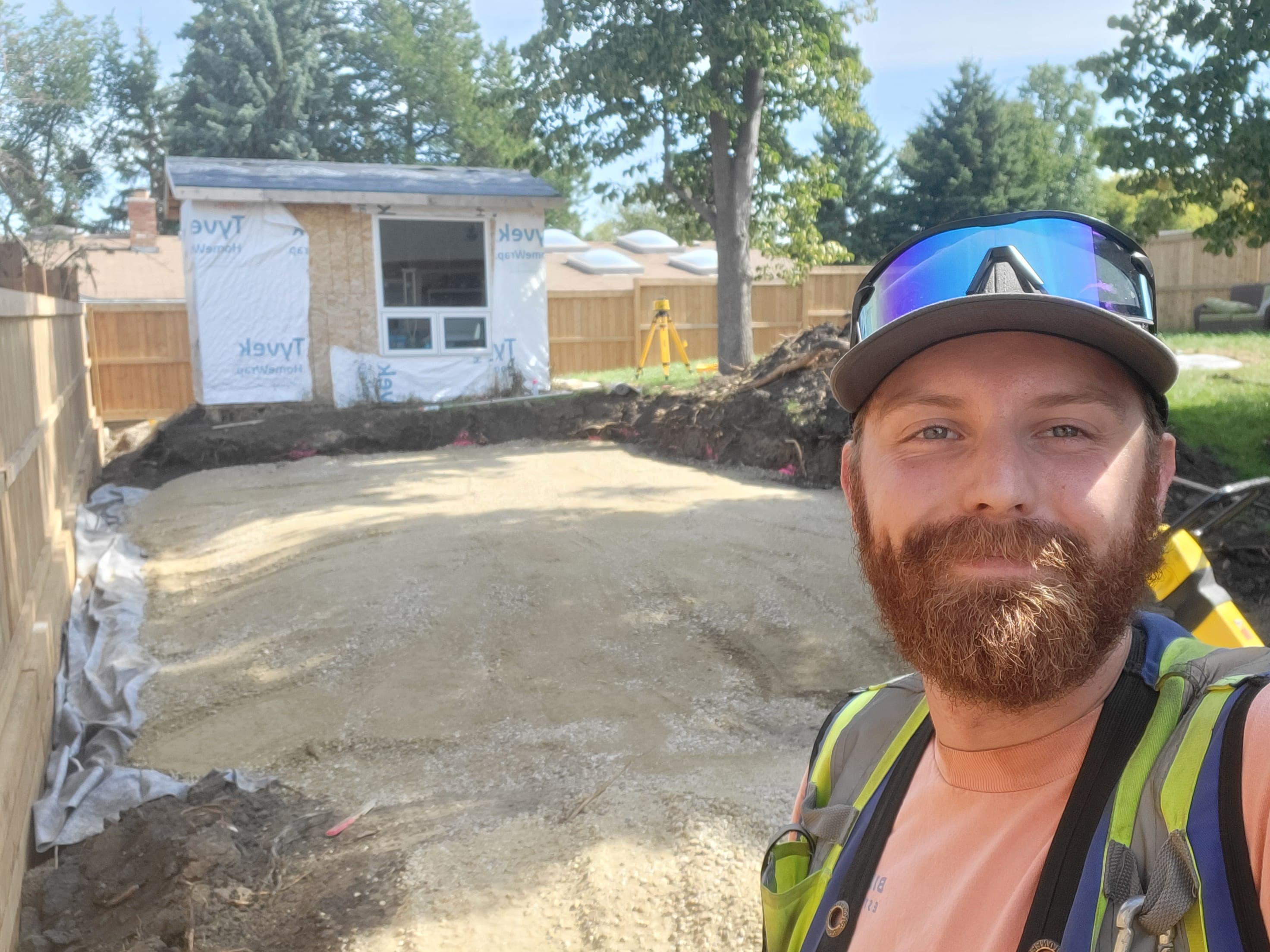 Operator at completed foundation